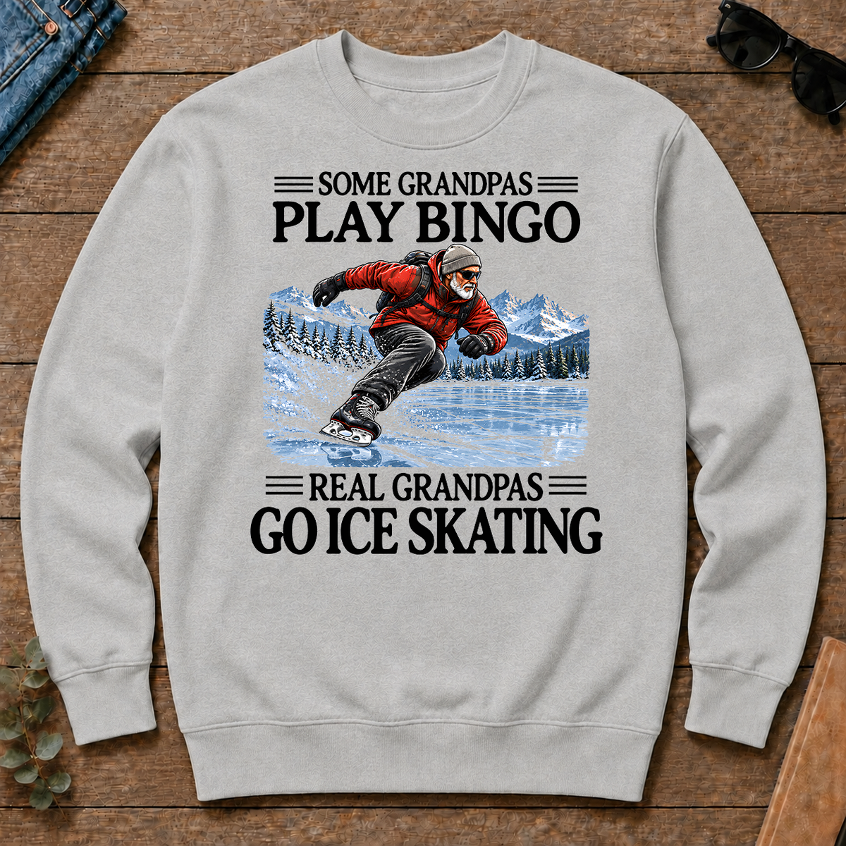 Some Grandpas Play Bingo Real Grandpas Go Ice Skating - ash - CS2D-Ash