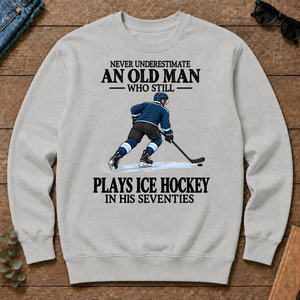 An Old Man Still Plays Ice Hockey In His Seventies - ash - CS2D-Ash