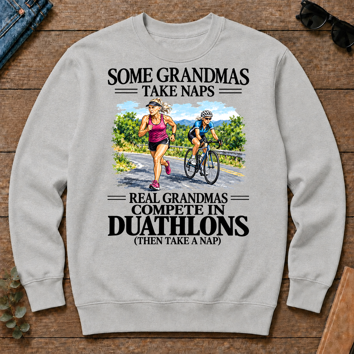 Real Grandmas Compete In Duathlons - ash - CS2D-Ash