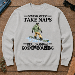 Real Grandpas Go Snowboarding Vintage - ash - CS2D-Ash