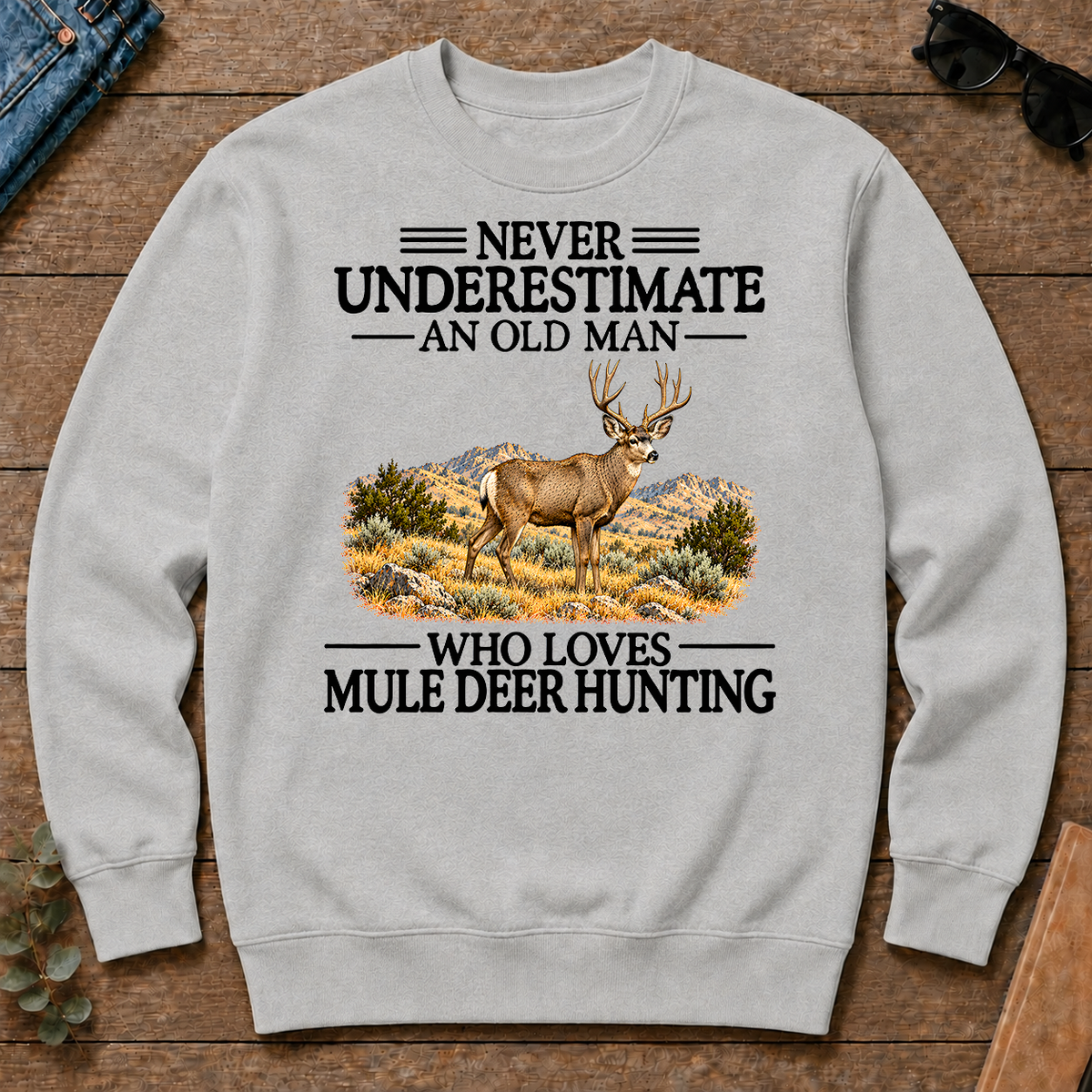 Never Underestimate An Old Man Who Loves Mule Deer Hunting - ash - CS2D-Ash