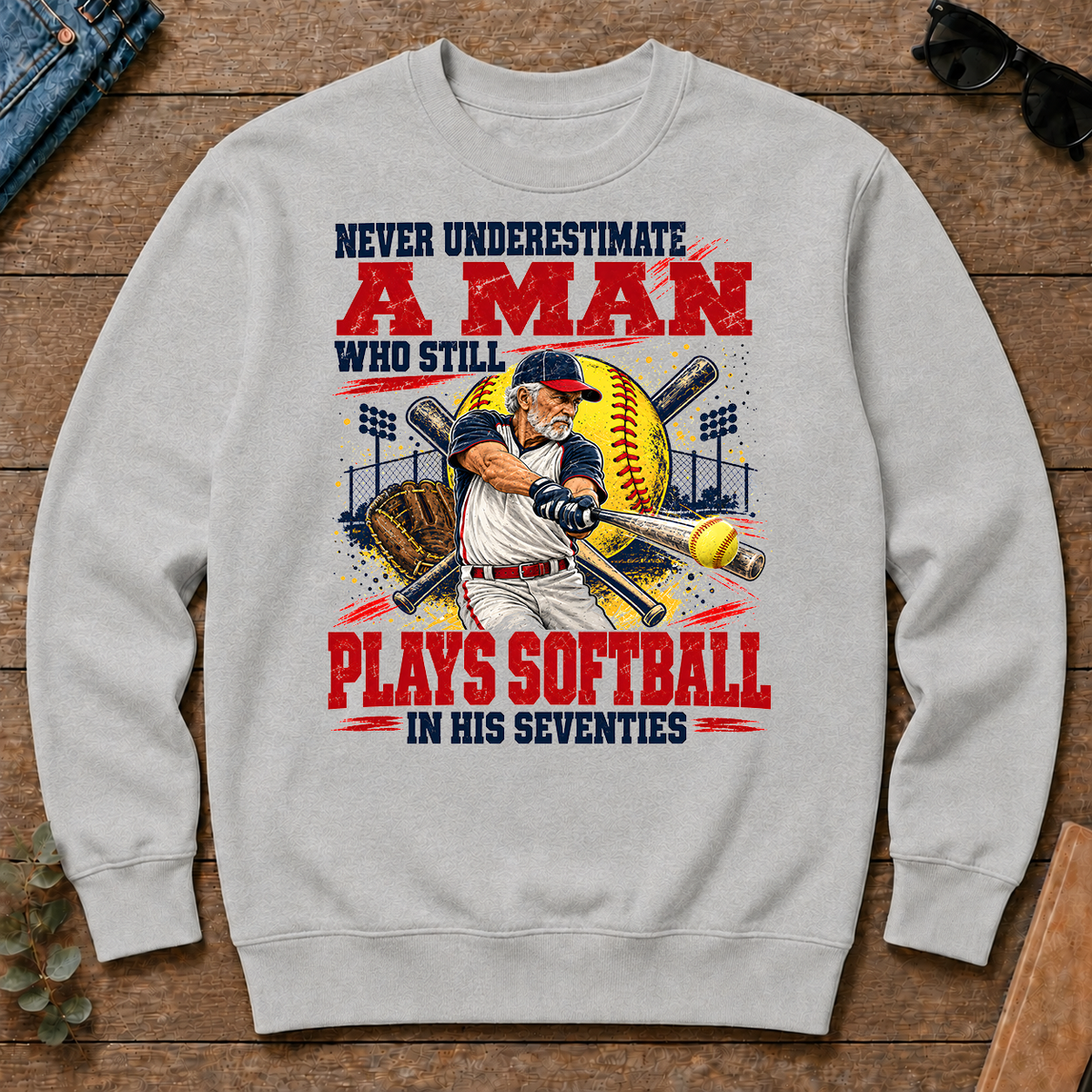 A Man Still Plays Softball In His 70s - ash - CS2D-Ash