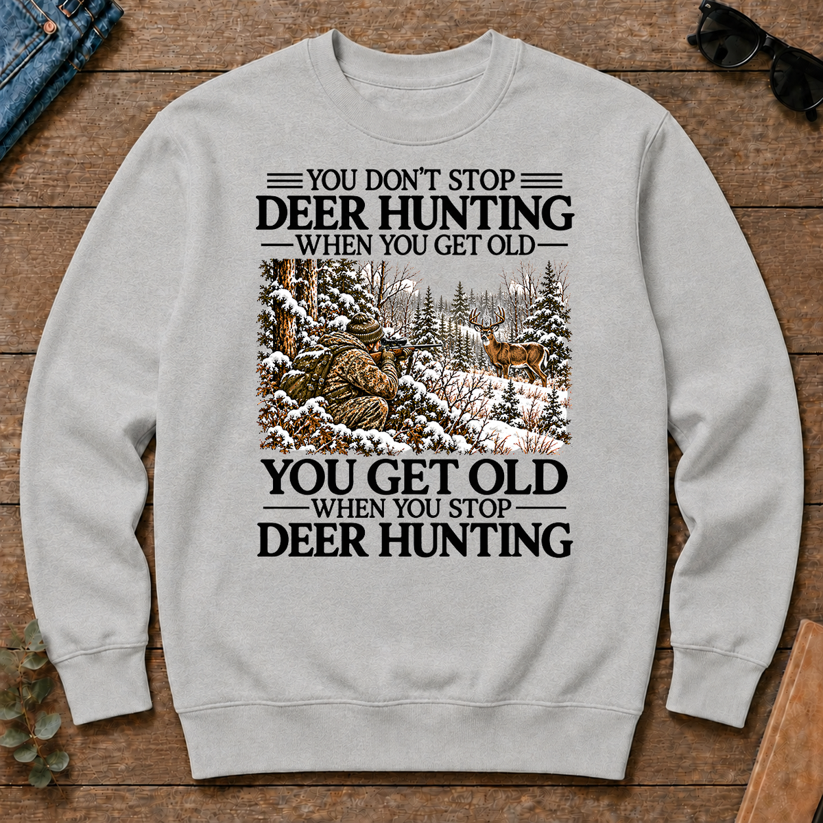 Don't Stop Whitetail Deer Hunting Snow - ash - CS2D-Ash