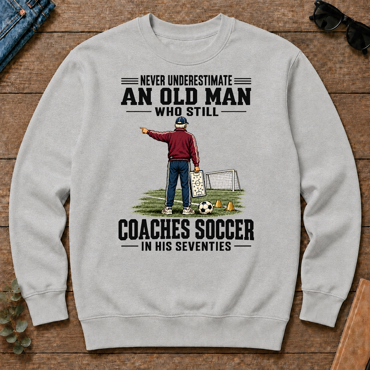 Never Underestimate An Old Man Coaches Soccer In His 70s - ash - CS2D-Ash
