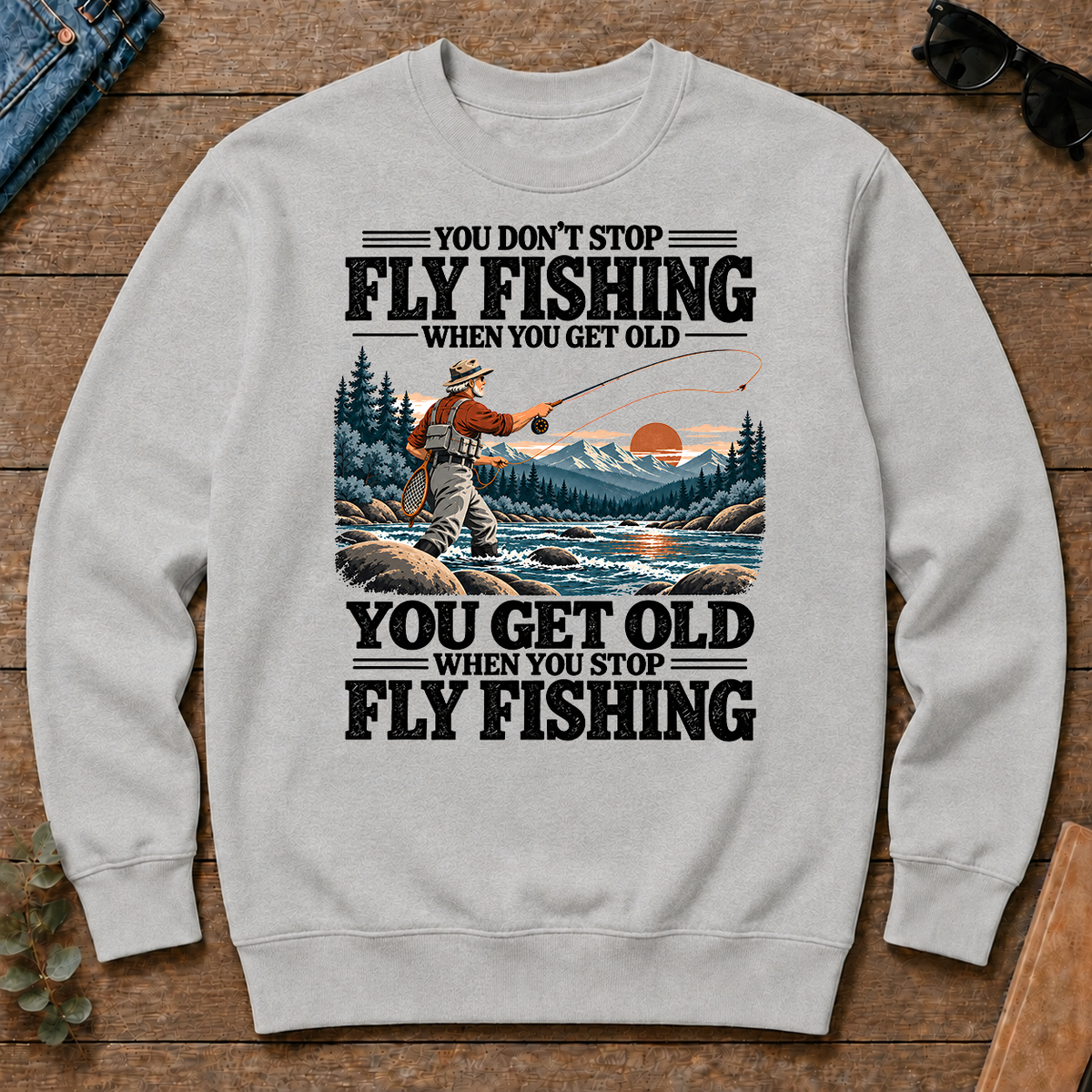 You Get Old When You Stop Fly Fishing - ash - CS2D-Ash