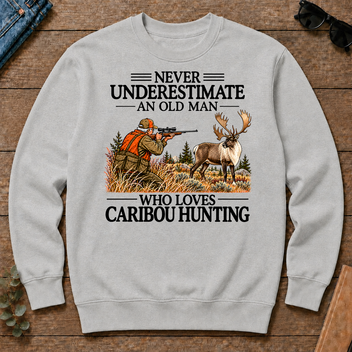 Never Underestimate An Old Man Caribou huntin - ash - CS2D-Ash