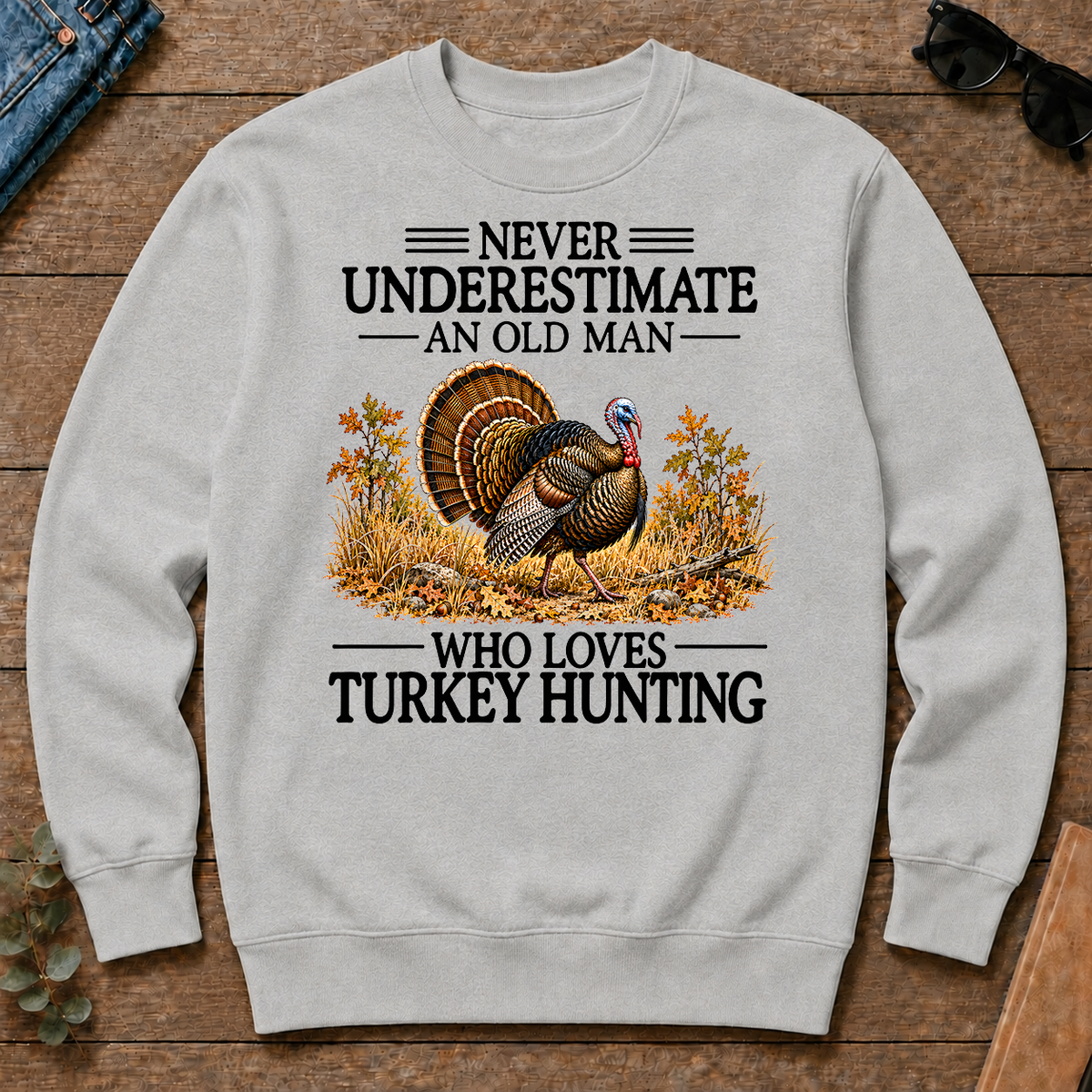 Never Underestimate An Old Man Who Loves Turkey Hunting - ash - CS2D-Ash