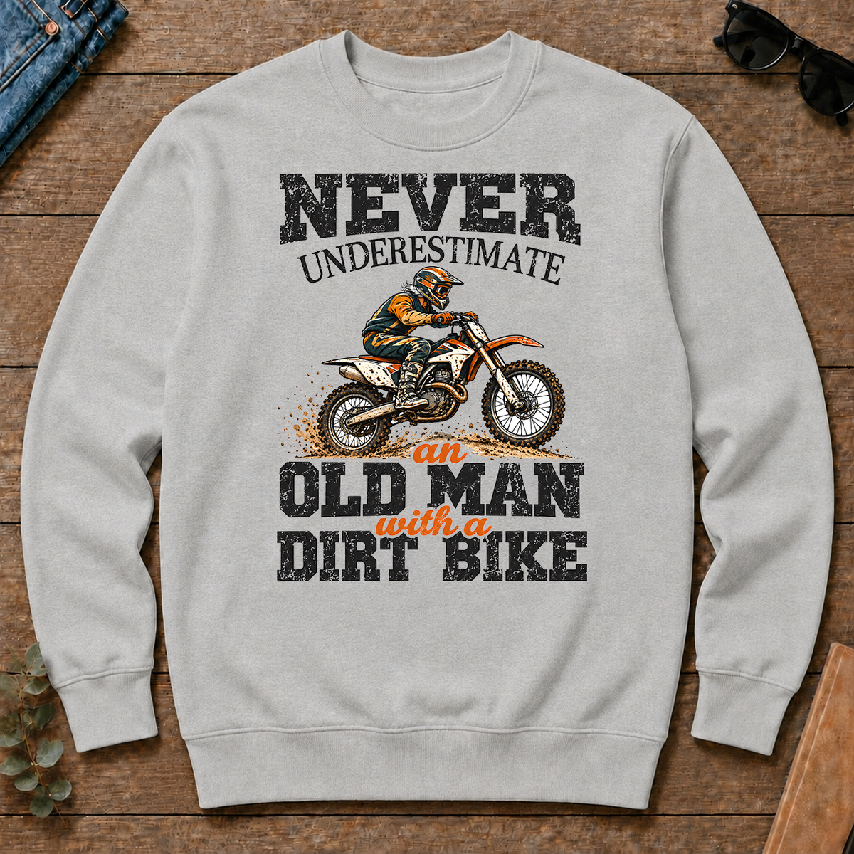 Never Underestimate An Old Man With A Dirt Bike - ash - CS2D-Ash
