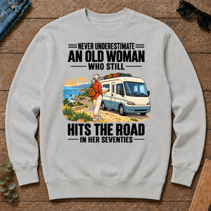 An Old Woman Still Hits The Road In Her 70s - ash - CS2D-Ash