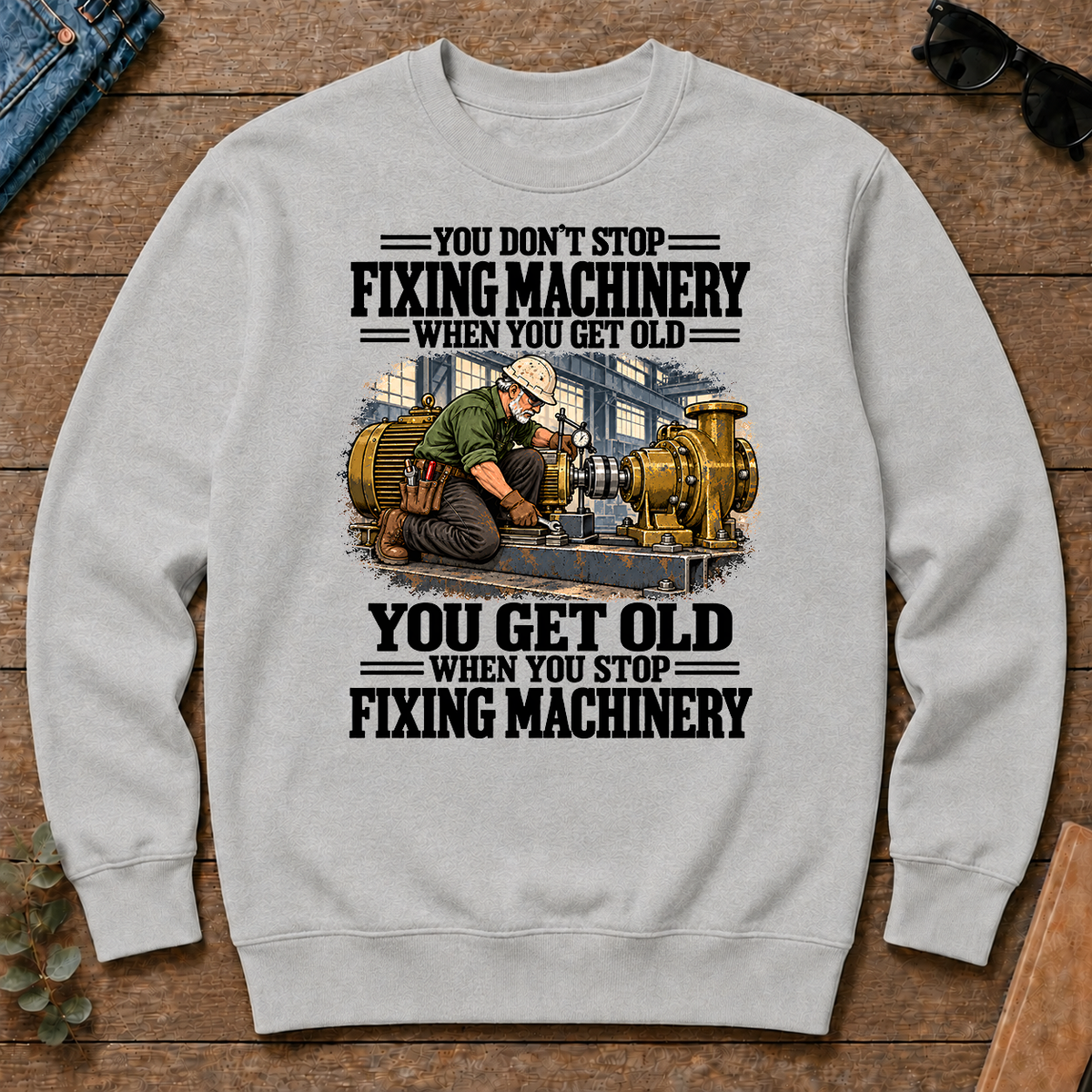 You Get Old When You Stop Fixing Machinery - ash - CS2D-Ash