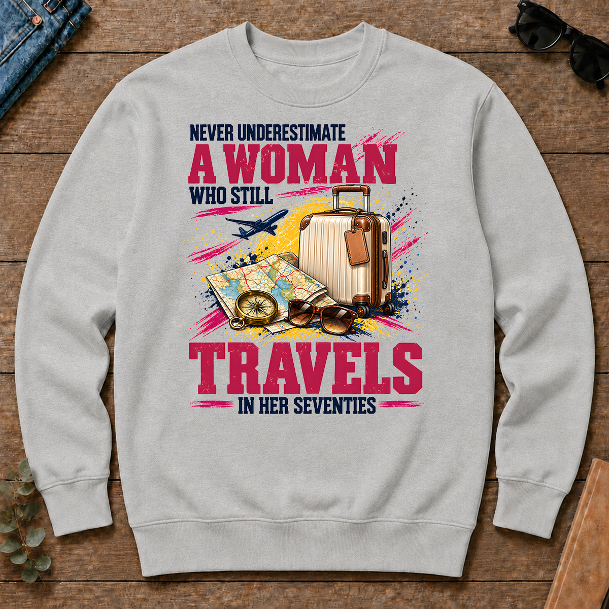 A Woman Still Travels In Her Seventies - ash - CS2D-Ash