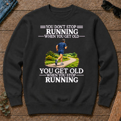 Old Man Don't Stop Running - black - CS2D-Black