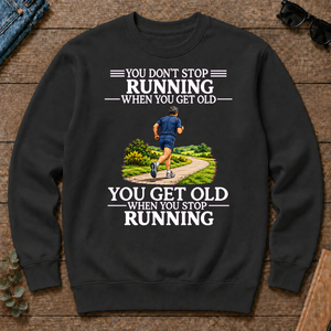Old Man Don't Stop Running - black - CS2D-Black