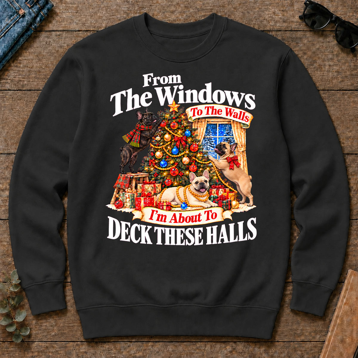 From the Windows to the Walls French Bulldog - black - CS2D-Black