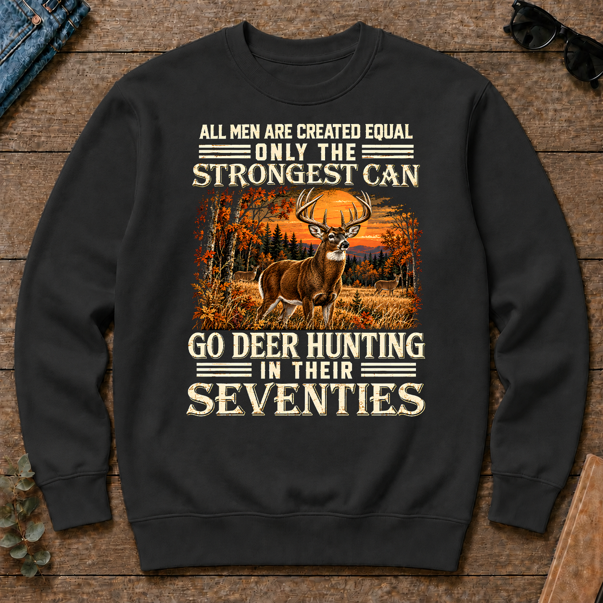 Deer Hunting Strongest Man In Seventies - black - CS2D-Black