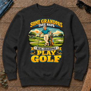 Real Grandpas Play Golf - black - CS2D-Black