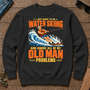 I Just Want To Go Water Skiing - black - CS2D-Black