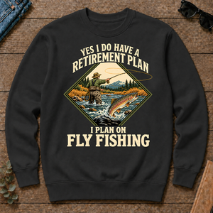 I Plan On Fly Fishing - black - CS2D-Black
