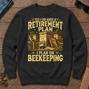 I Do Have A Retirement Plan I Plan On Beekeeping - black - CS2D-Black