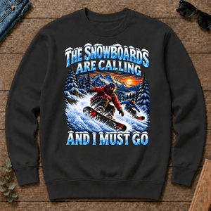 Snowboards Are Calling And I Must Go - black - CS2D-Black
