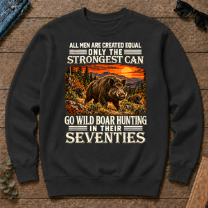 Wild Boar Hunting Strongest Man In Seventies - black - CS2D-Black