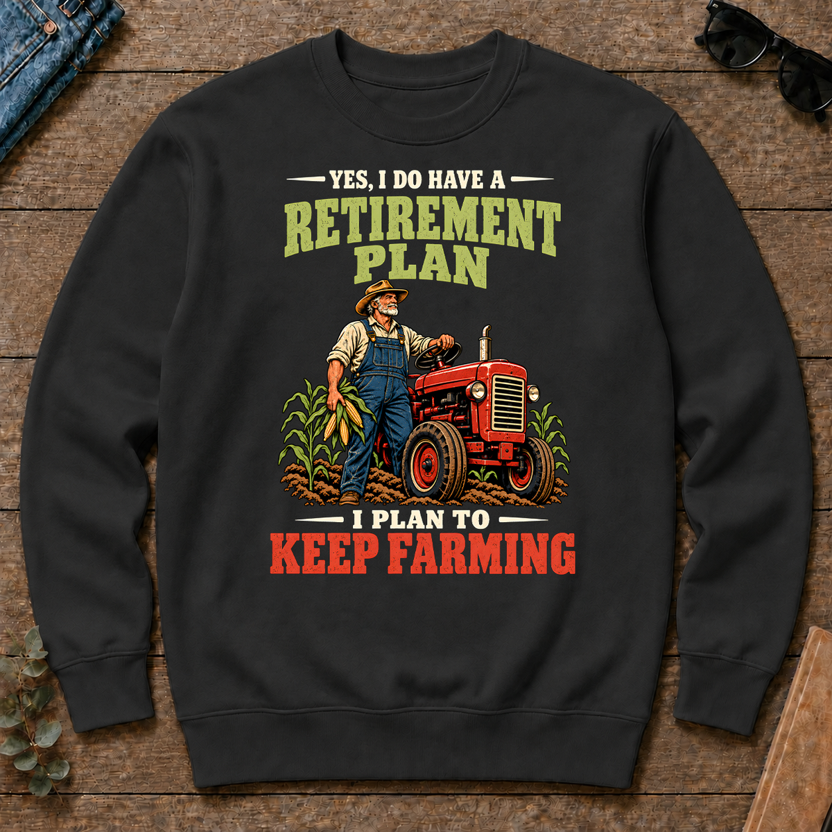I Plan To Keep Farming - black - CS2D-Black