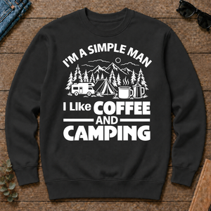 I Like Coffee And Camping - black - CS2D-Black