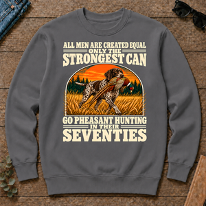 Pheasant Hunting Seventies Vintage - charcoal - CS2D-Charcoal