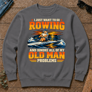 I Just Want To Go Rowing - charcoal - CS2D-Charcoal