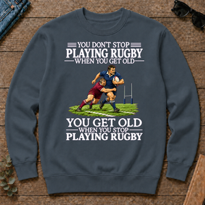 Old Man Don't Stop Rugby - dark-heather - CS2D-DarkHeather
