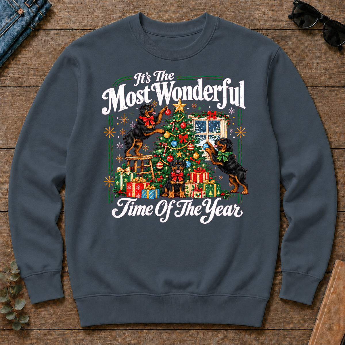 Wonderful Christmas Rottweiler - dark-heather - CS2D-DarkHeather