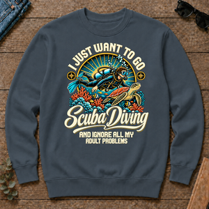 I Just Want To Go Scuba Diving & Ignore All Adult Problems - dark-heather - CS2D-DarkHeather