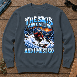 Skis Are Calling And I Must Go - dark-heather - CS2D-DarkHeather