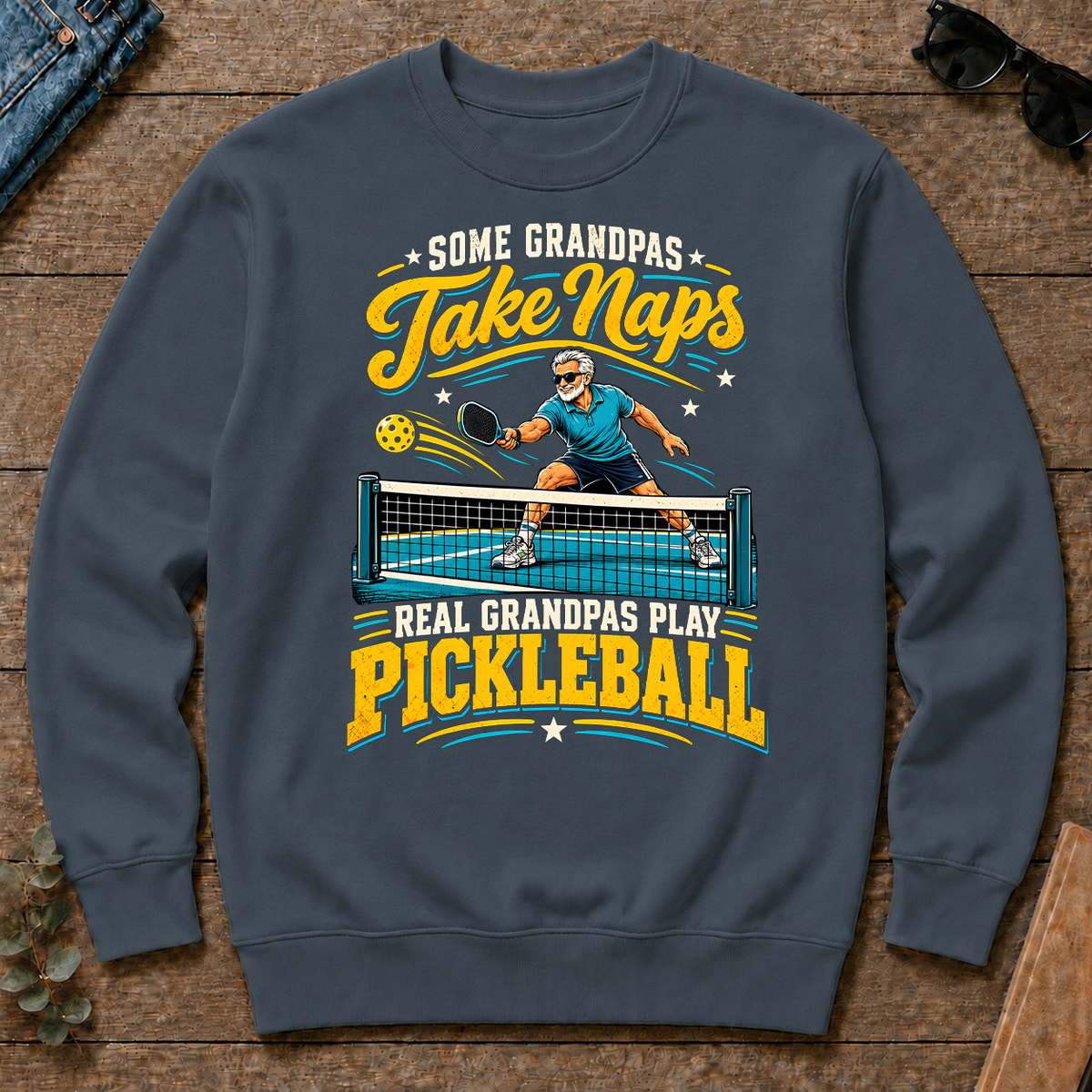 Grandpas Play Pickleball - dark-heather - CS2D-DarkHeather