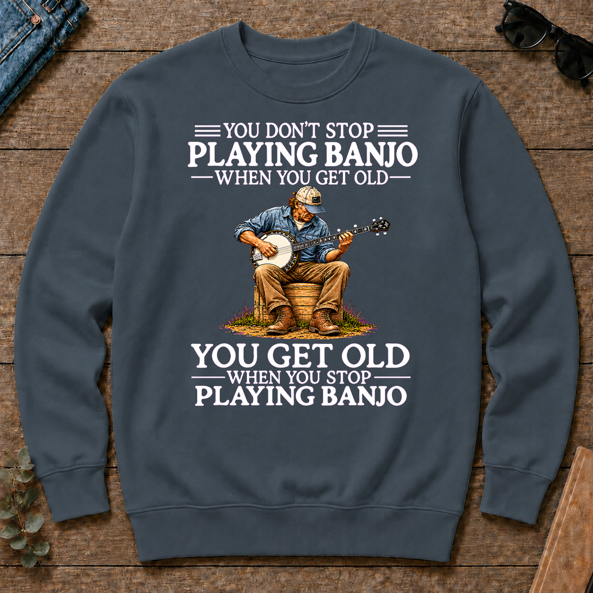 Old Man Don't Stop Playing Banjo - dark-heather - CS2D-DarkHeather
