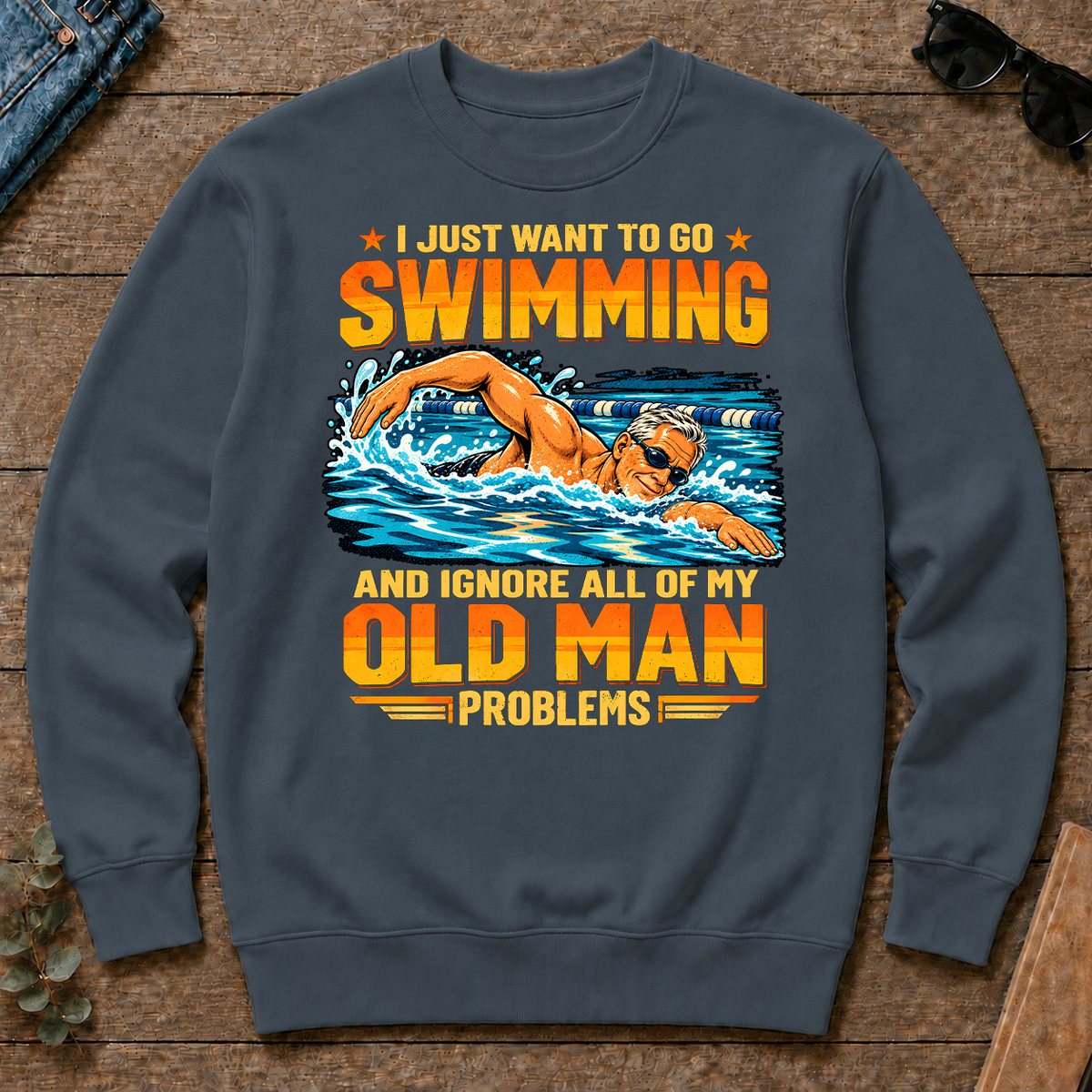 I Just Want To Go Swimming - dark-heather - CS2D-DarkHeather