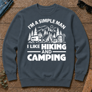I Like Hiking And Camping - dark-heather - CS2D-DarkHeather