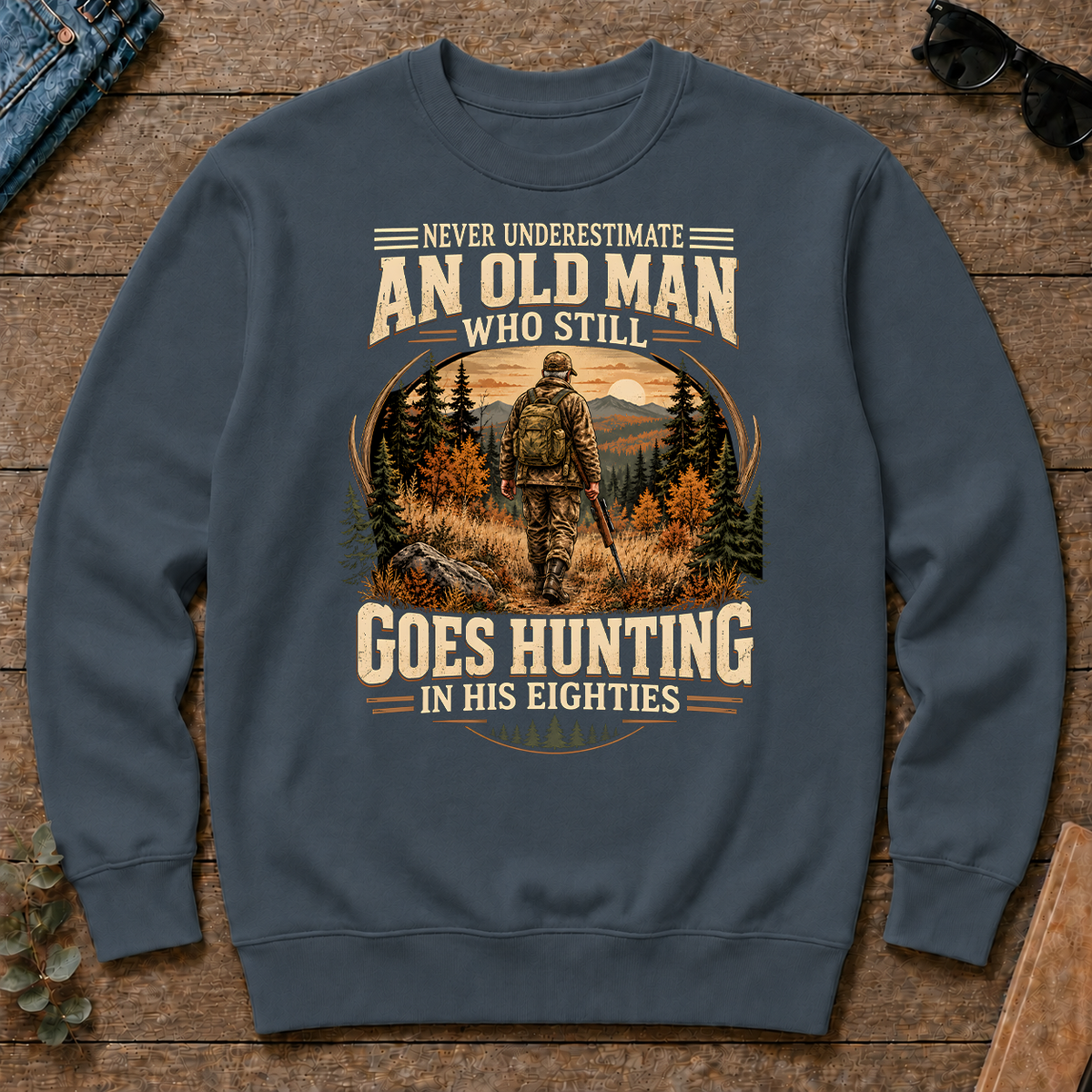 An Old Man Goes Hunting In 80s - dark-heather - CS2D-DarkHeather
