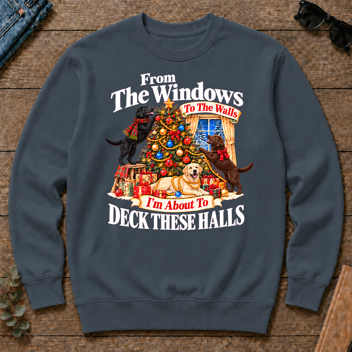 From the Windows to the Walls Labrador Retriever - dark-heather - CS2D-DarkHeather