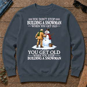 Old Man Don't Stop Buiding a Snowman - dark-heather - CS2D-DarkHeather