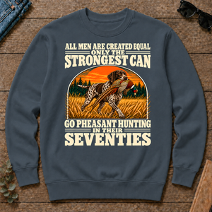 Pheasant Hunting Seventies Vintage - dark-heather - CS2D-DarkHeather