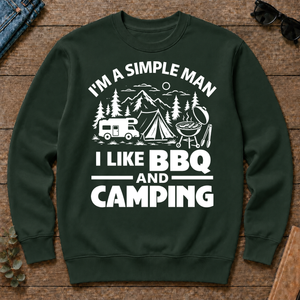 I Like BBQ And Camping - forest-green - CS2D-ForestGreen