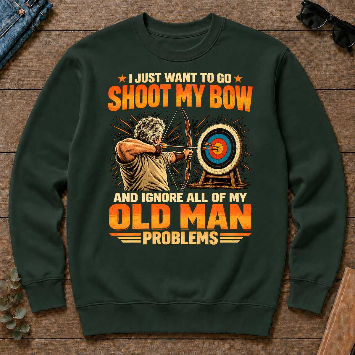 I Just Want To Go Shoot My Bow - forest-green - CS2D-ForestGreen