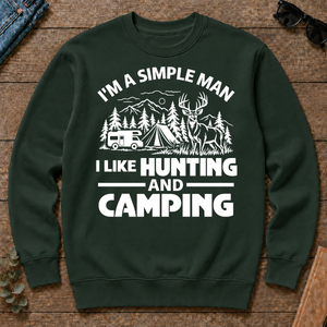 I Like Hunting And Camping - forest-green - CS2D-ForestGreen
