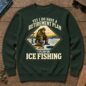 I Plan On Ice Fishing - forest-green - CS2D-ForestGreen