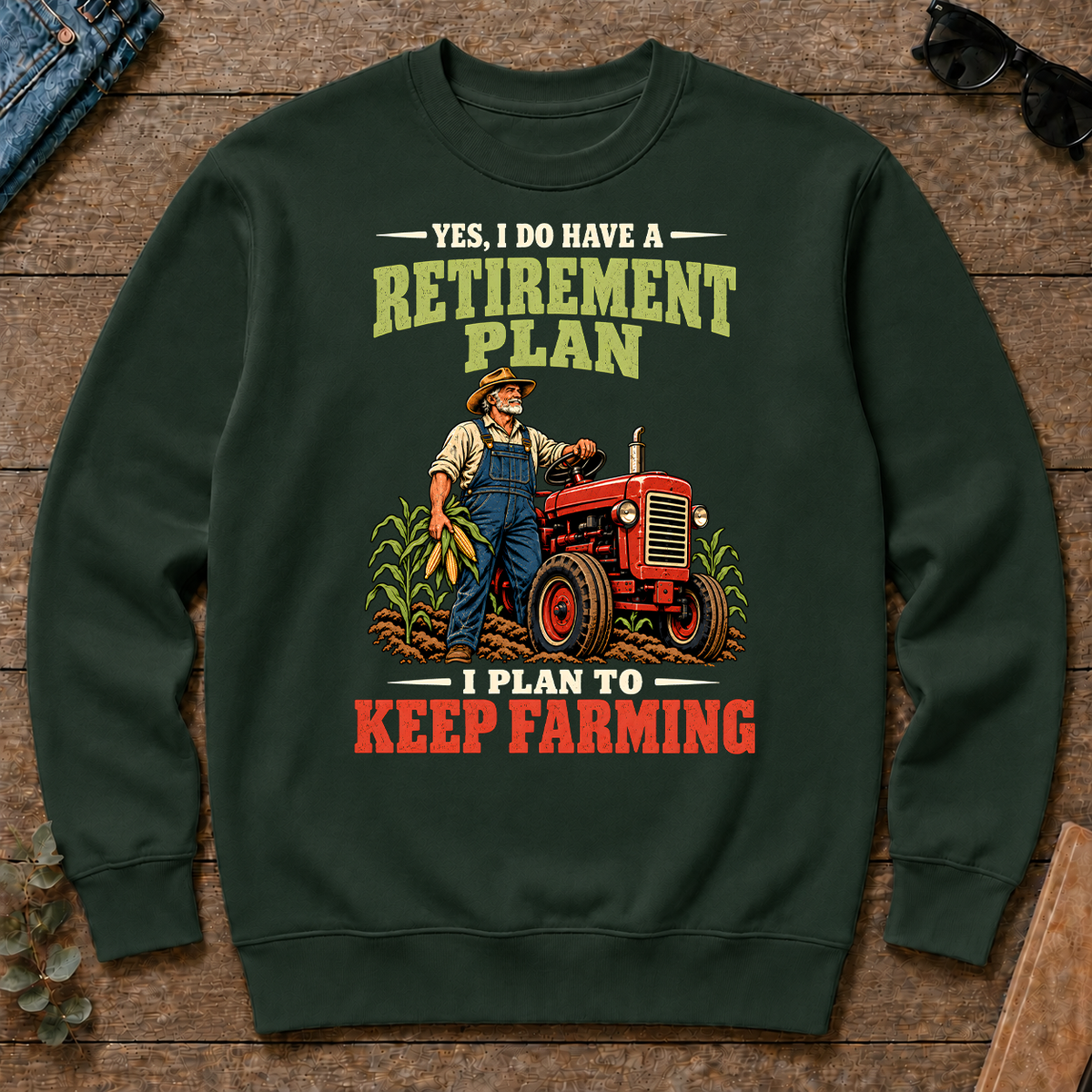 I Plan To Keep Farming - forest-green - CS2D-ForestGreen