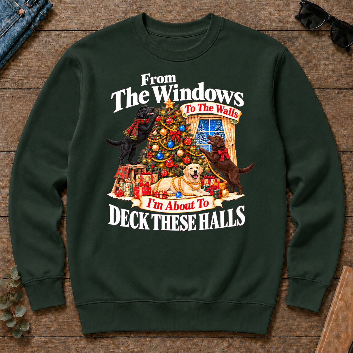 From the Windows to the Walls Labrador Retriever - forest-green - CS2D-ForestGreen