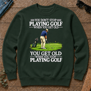 Old Man Don't Stop Golf - forest-green - CS2D-ForestGreen