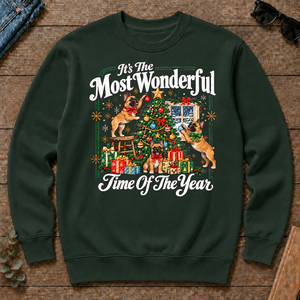 Wonderful Christmas French Bulldog - forest-green - CS2D-ForestGreen