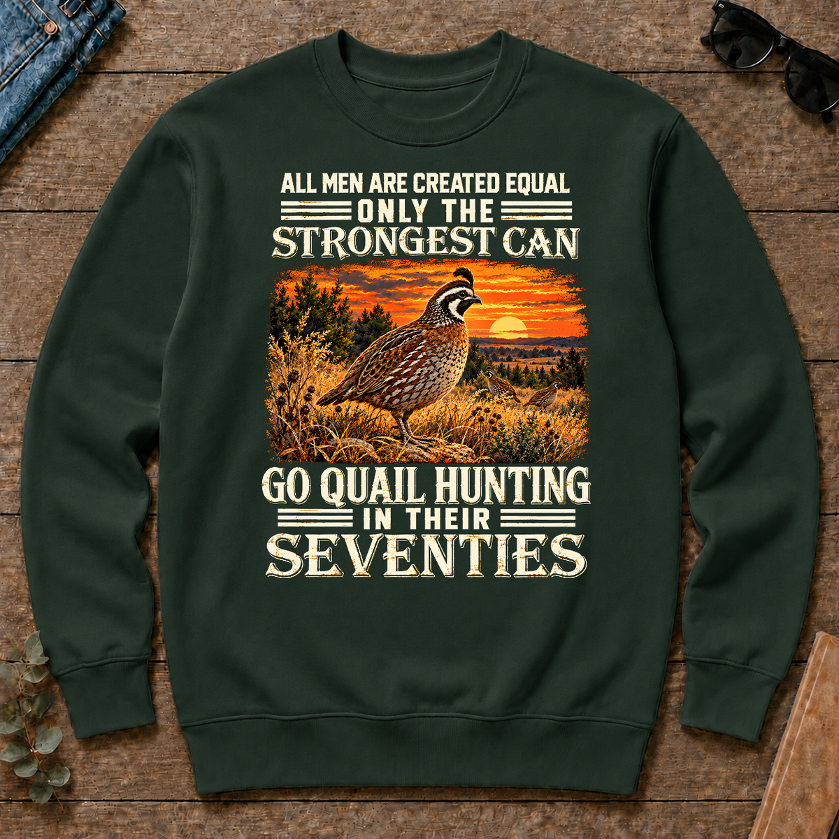 Quail Hunting Strongest Man In Seventies_ - forest-green - CS2D-ForestGreen